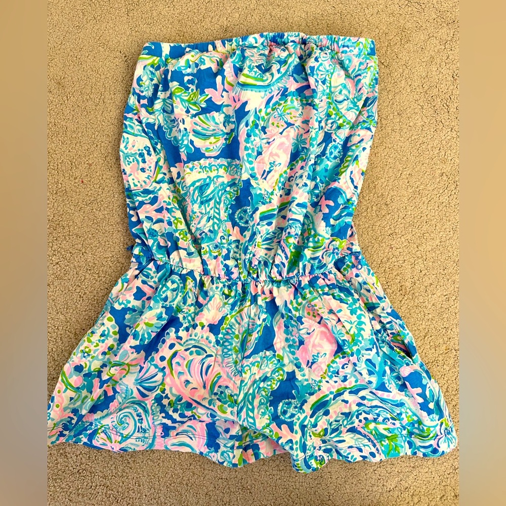 Lilly Pulitzer EUC Ritz Romper XS